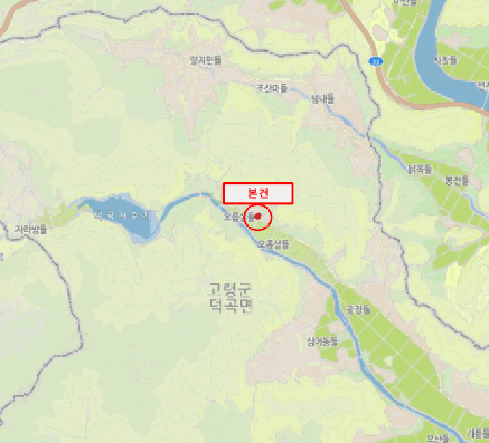 경상북도 고령군 덕곡면 노리 324 주1동