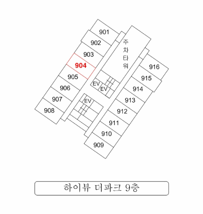 부산광역시 부산진구 범전동 383-15 하이뷰 더파크  9층904호