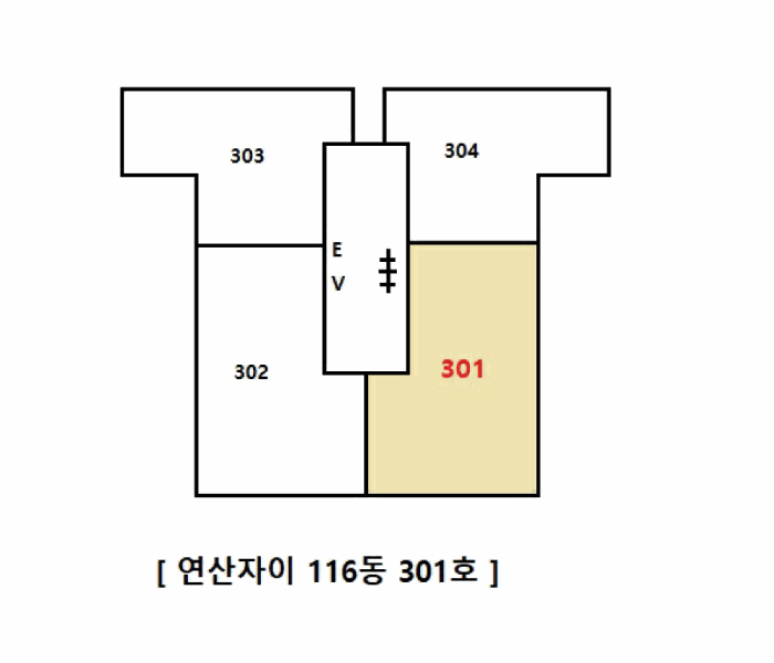 부산광역시 연제구 연산동 2262 연산자이 116동 3층301호