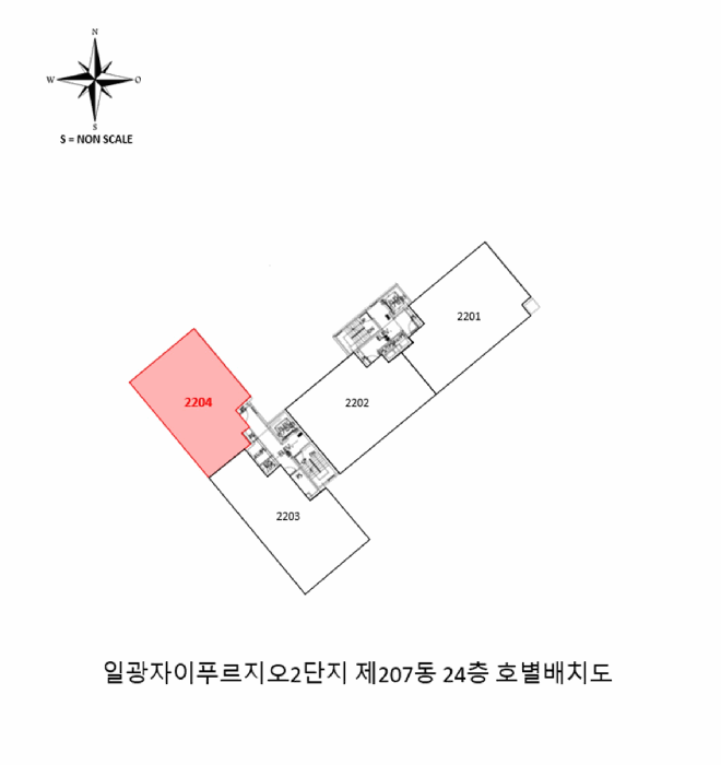 부산광역시 기장군 일광읍 삼성리 785 일광자이푸르지오2단지 207동 24층2404호