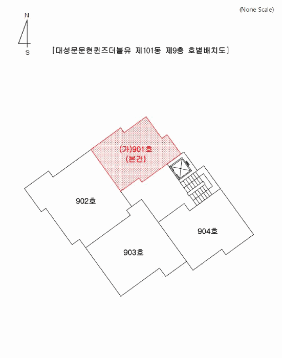 부산광역시 남구 문현동 464-2 대성문문현퀸즈더블유 101동 9층901호