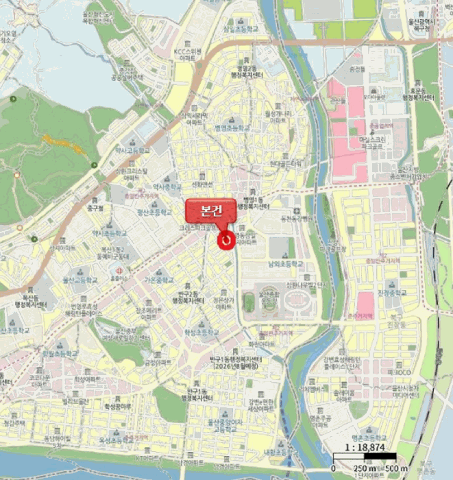 울산광역시 중구 남외동 447-45 102동 1층101호