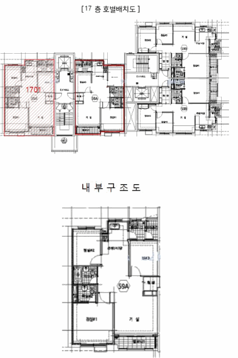 경상남도 양산시 덕계동 1577 경동스마트홈 102동 17층 1701호