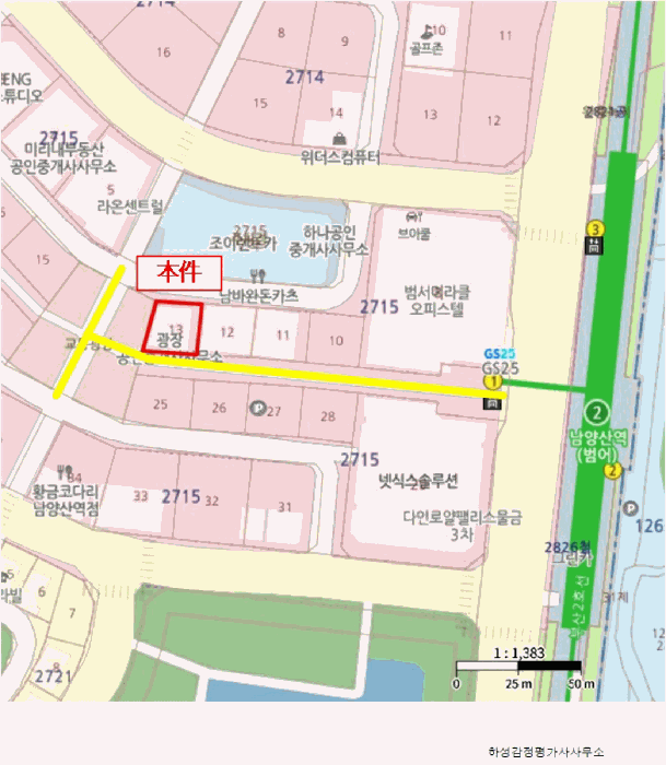 경상남도 양산시 물금읍 범어리 2715-13  3층303호