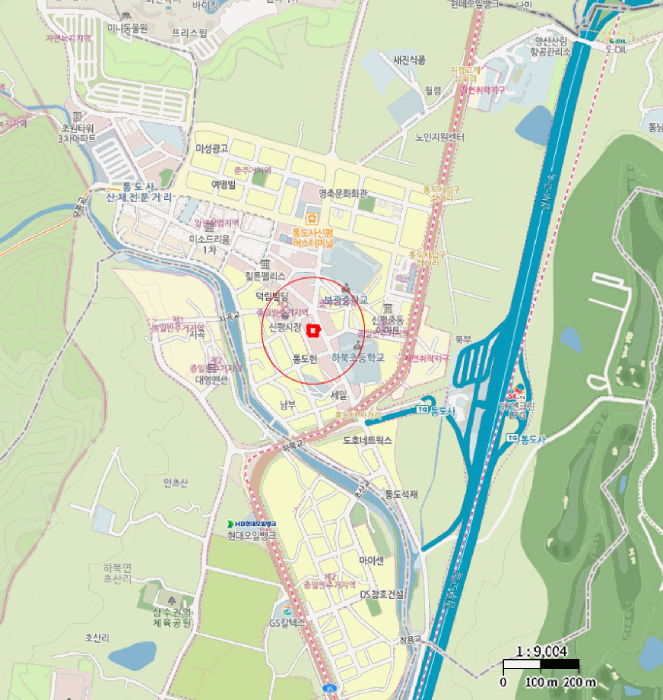 경상남도 양산시 하북면 순지리 691-118 미소하우스와숲 1동 3층301호