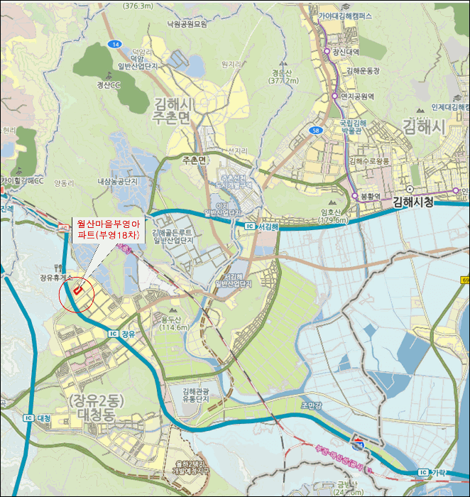 경상남도 김해시 부곡동 800-3 월산마을부영아파트 401동 2층204호
