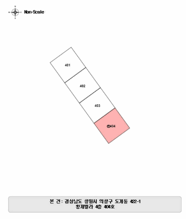 경상남도 창원시 의창구 도계동 422-1 황제빌라  4층404호