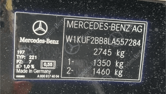 벤츠 벤츠 S350 d 4MATIC 2020년식