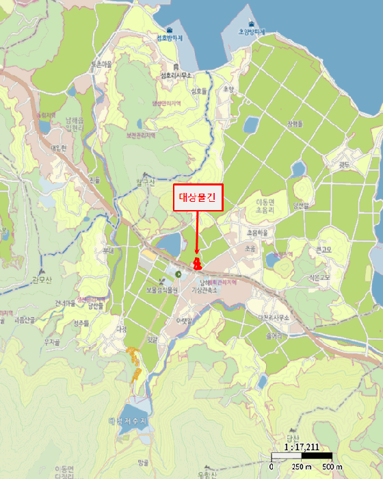 경상남도 남해군 이동면 초음리 1526