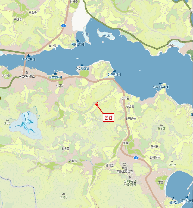 경상남도 남해군 삼동면 금송리 312