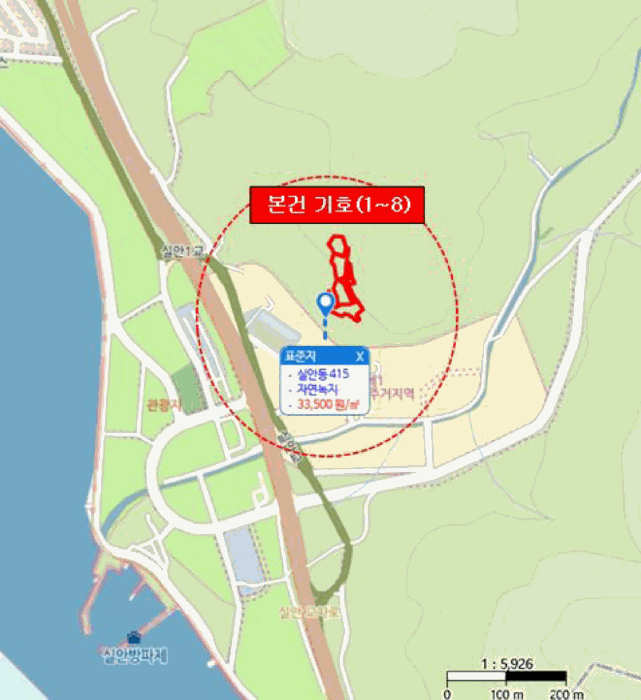 경상남도 사천시 실안동 401