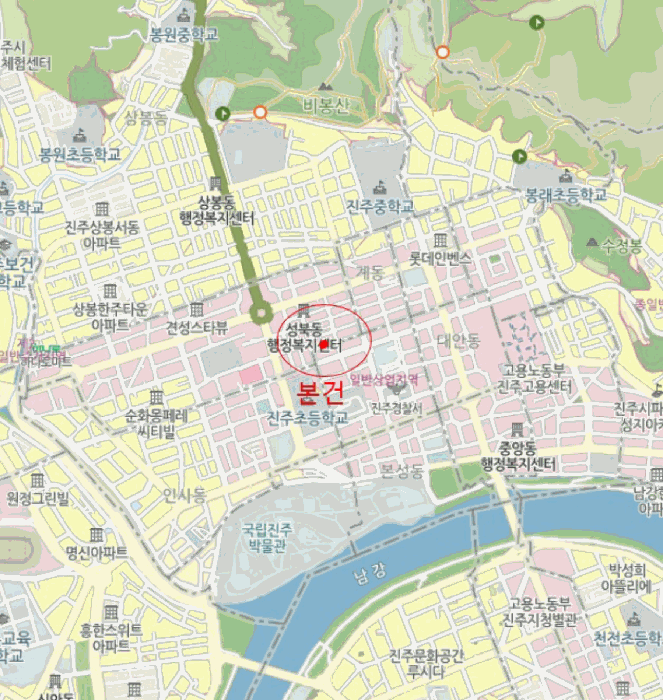 경상남도 진주시 봉곡동 109
