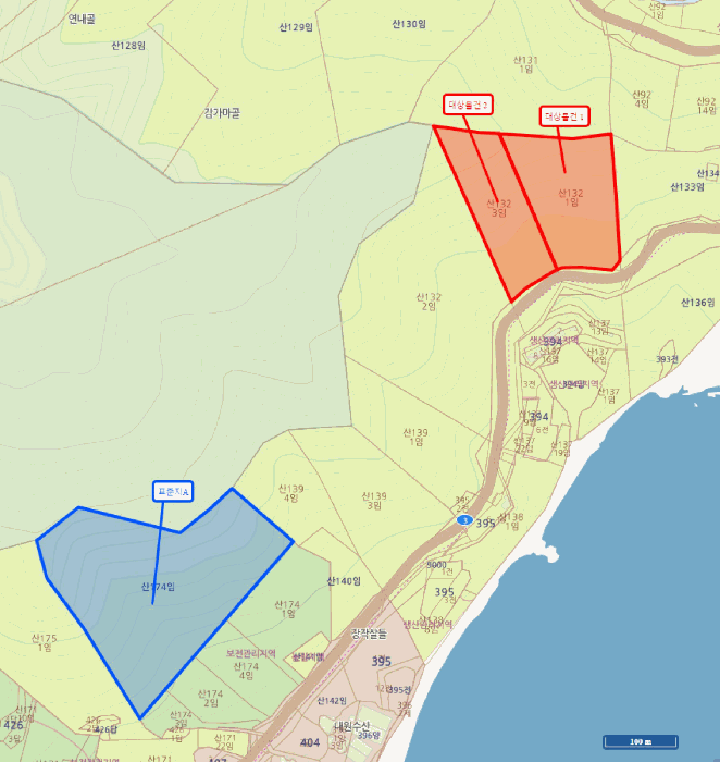 경상남도 남해군 미조면 송정리 산132-1