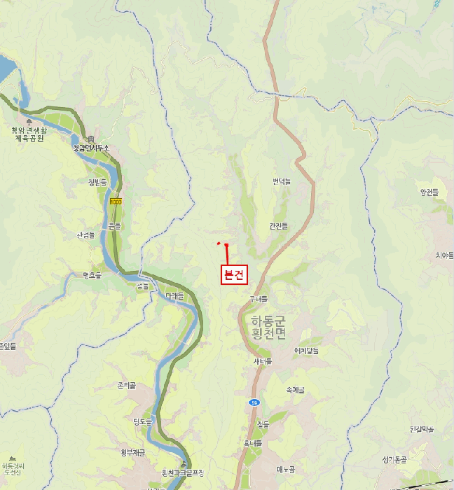 경상남도 하동군 횡천면 전대리 756