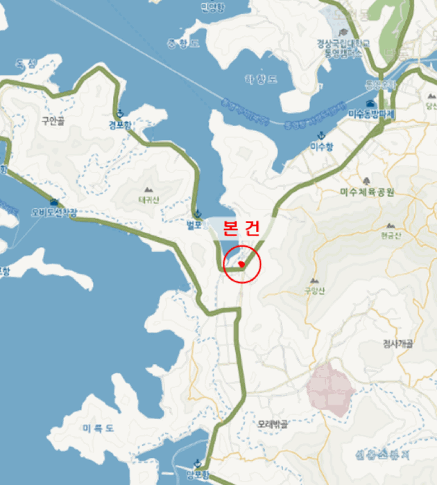 경상남도 통영시 산양읍 남평리 1293-2
