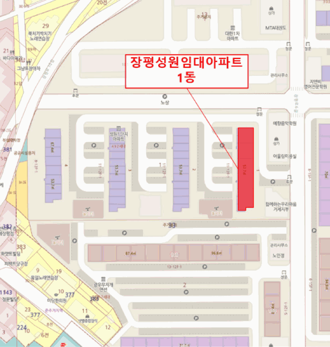 경상남도 거제시 장평동 33-1 장평성원임대아파트 1동 5층501호