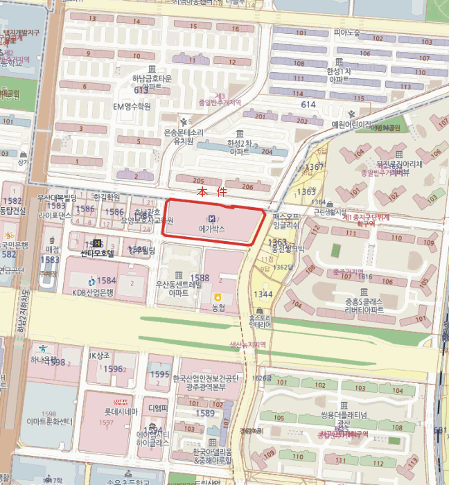 광주광역시 광산구 우산동 1587-1 콜롬버스월드  2층225-1호