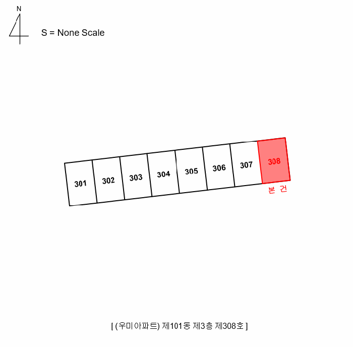 광주광역시 북구 동림동 26-1 제101동 제3층 제308호