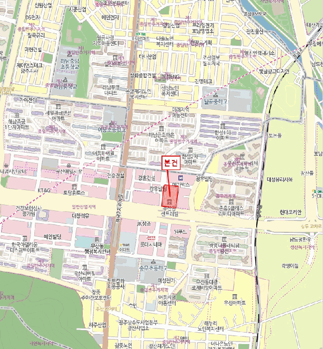 광주광역시 광산구 우산동 1588-1 우산동동부센트레빌 상가동 1층119호