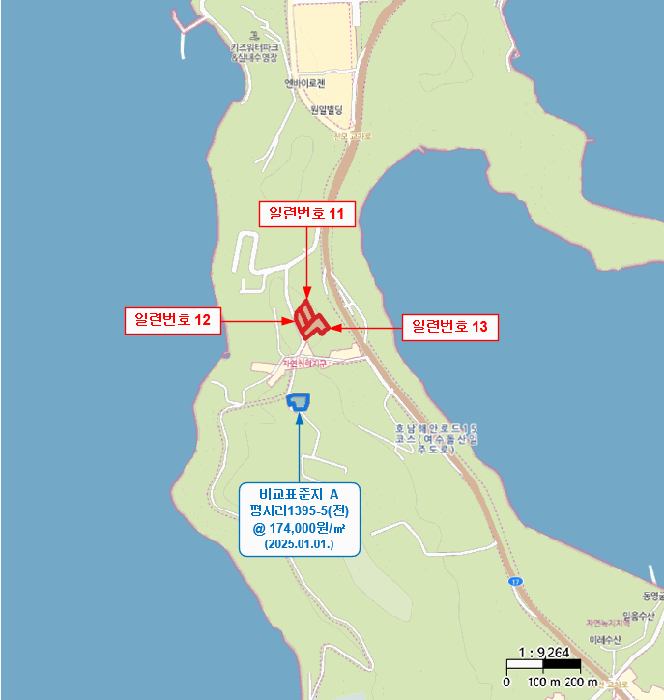 전라남도 여수시 돌산읍 평사리 1403-10 제1동