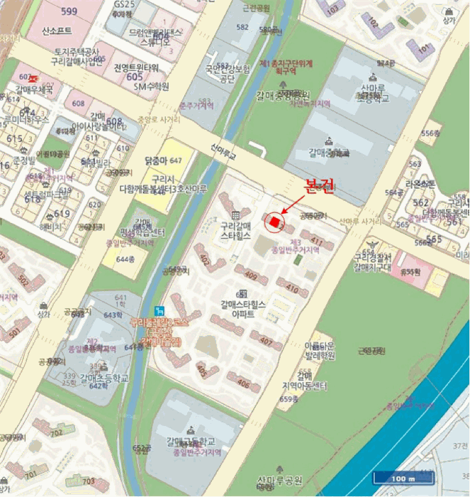 경기도 구리시 갈매동 651 갈매스타힐스 412동 13층1303호